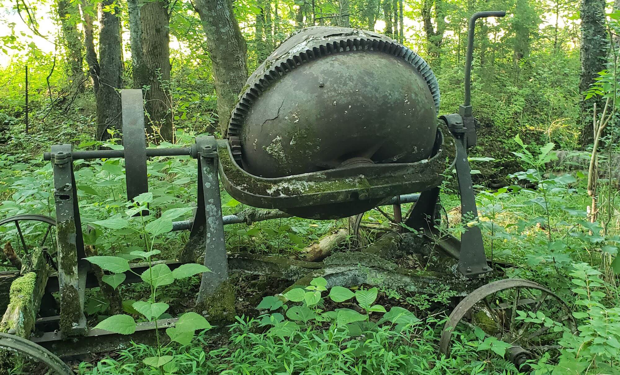 Engineered Spirits - Overgrown Concrete Mixer
